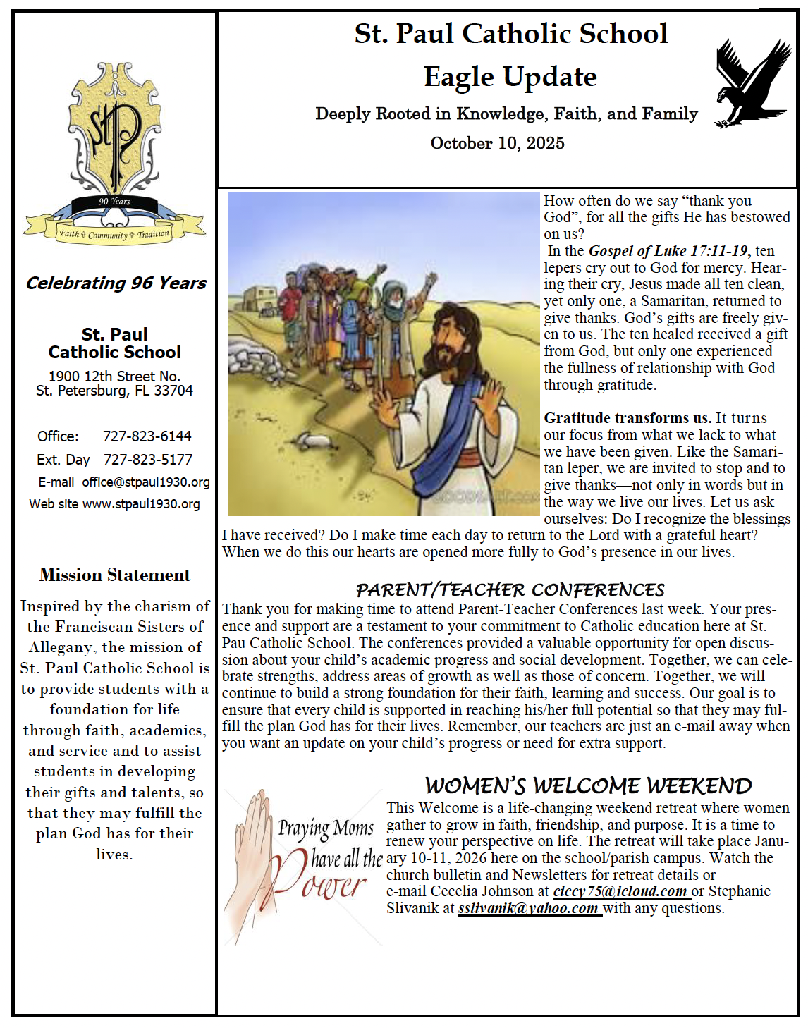 October Newsletter